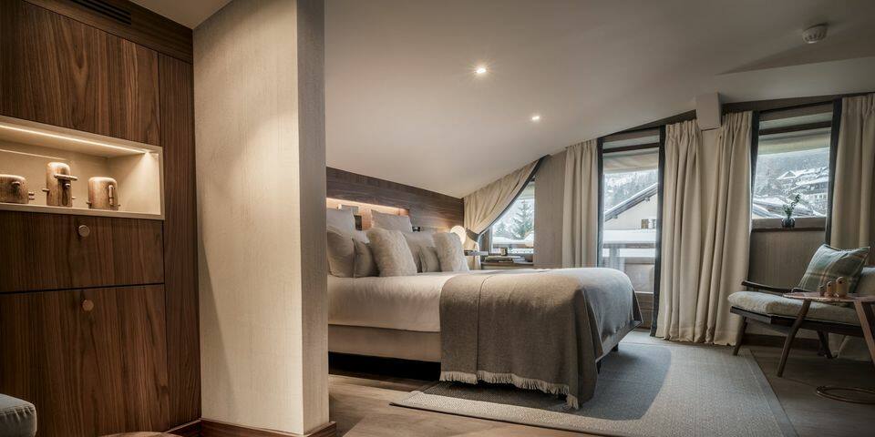 Hôtel Cœur de Megève - chambre