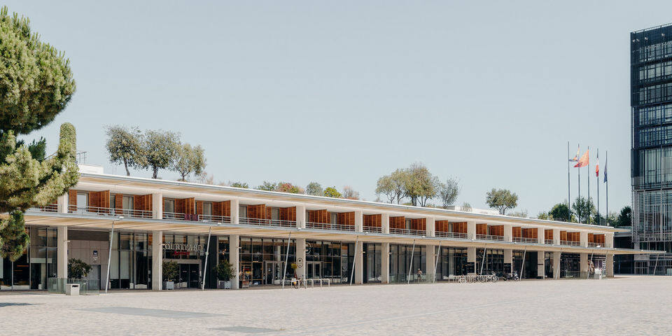 Hôtel Courtyard by Marriott Montpellier — facade
