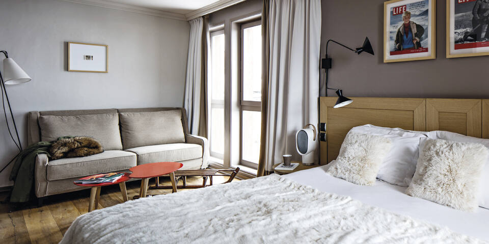 Hôtel des 3 Vallées - Courchevel 1850 - chambre