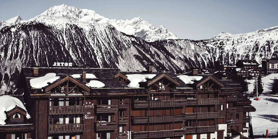 Hôtel des 3 Vallées - Courchevel 1850 - facade