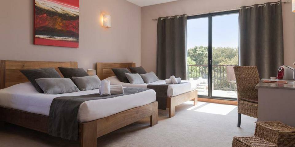 Hôtel Disini Montpellier Est - The Originals Relais — chambre