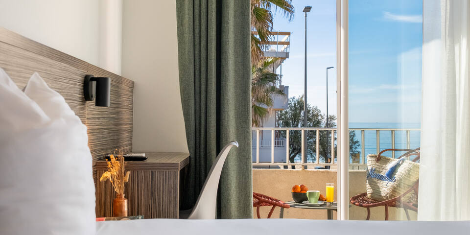 Hôtel du Midi – Palavas — chambre