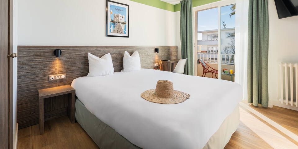 Hôtel du Midi – Palavas — chambre