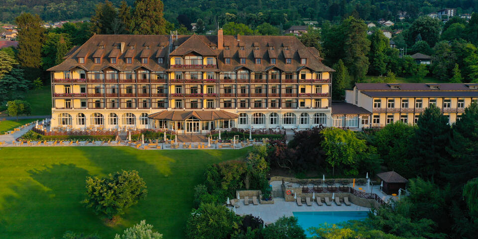 Hôtel Ermitage - Evian Resort - facade