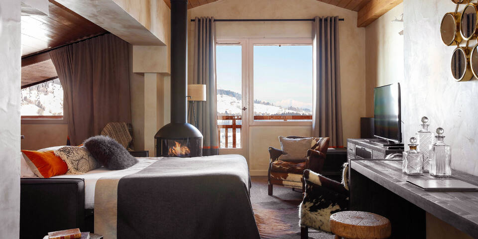Hôtel L'Arboisie Megève - chambre