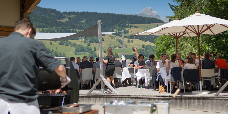 Hôtel L'Arboisie Megève - restaurant