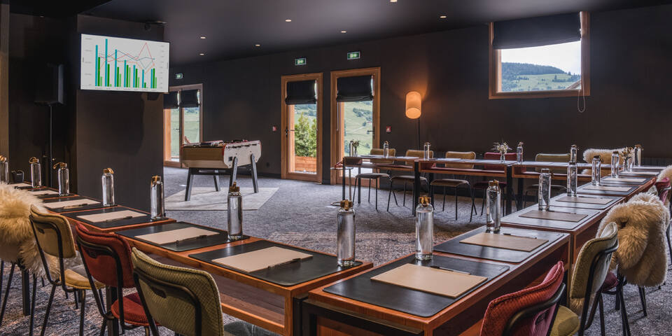 Hôtel L'Arboisie Megève - salles_reunion