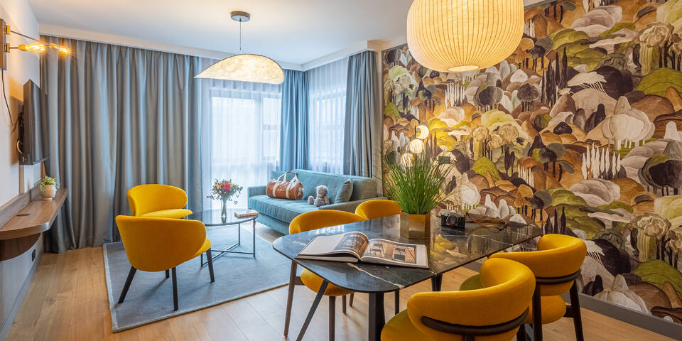 Hôtel Le Riviera - Aix-les-Bains - chambre