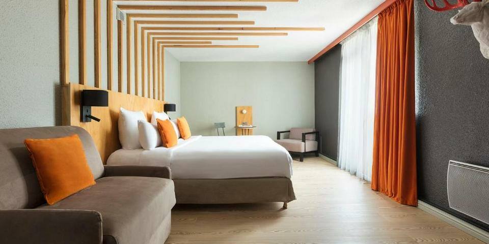 Hôtel Les Aiglons Chamonix - chambre