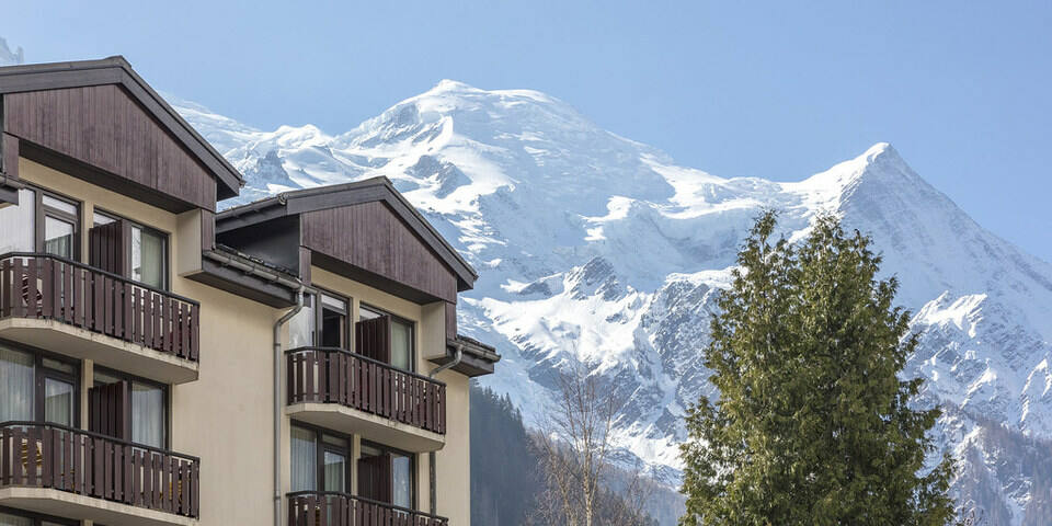 Hôtel Les Aiglons Chamonix - facade