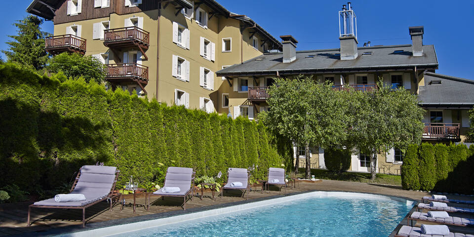 Hôtel Lodge Park Megève - facade