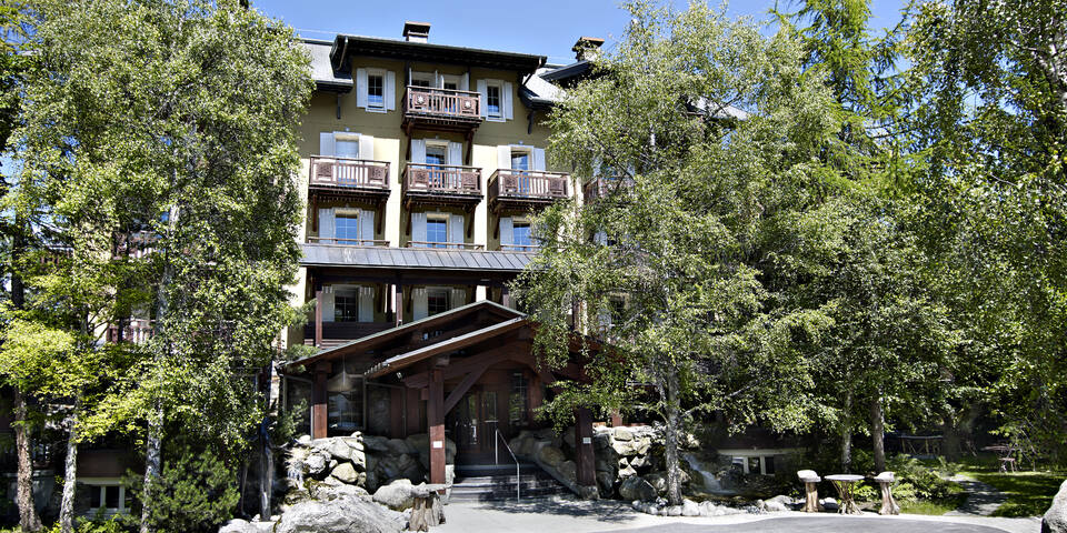 Hôtel Lodge Park Megève - facade