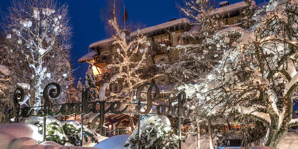 Hôtel Lodge Park Megève - facade