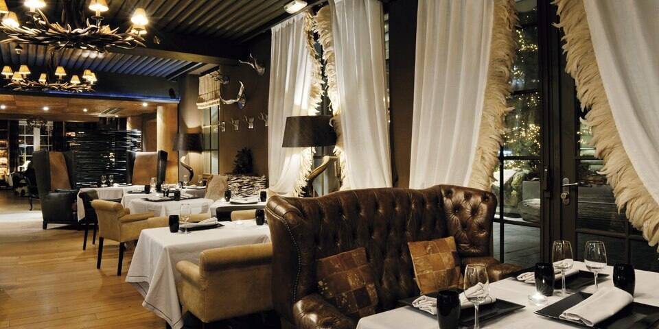 Hôtel Lodge Park Megève - restaurant