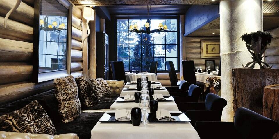 Hôtel Lodge Park Megève - restaurant