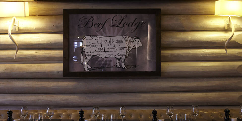Hôtel Lodge Park Megève - restaurant