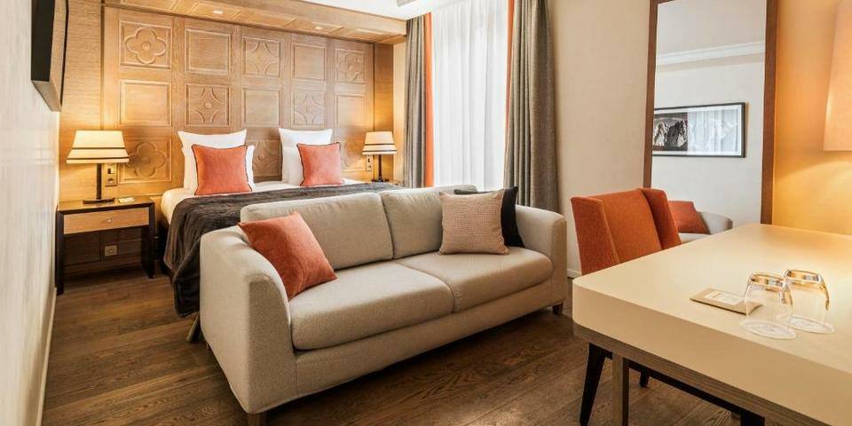 Hôtel Mont-Blanc Chamonix - chambre