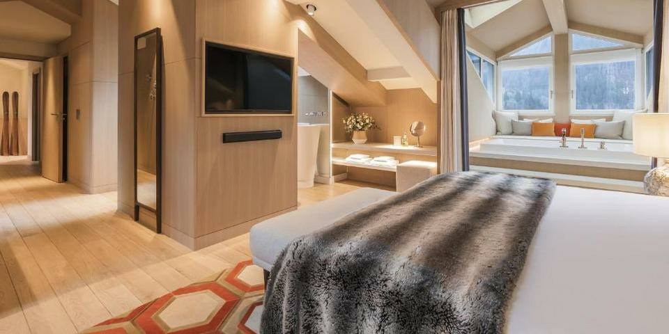Hôtel Mont-Blanc Chamonix - chambre