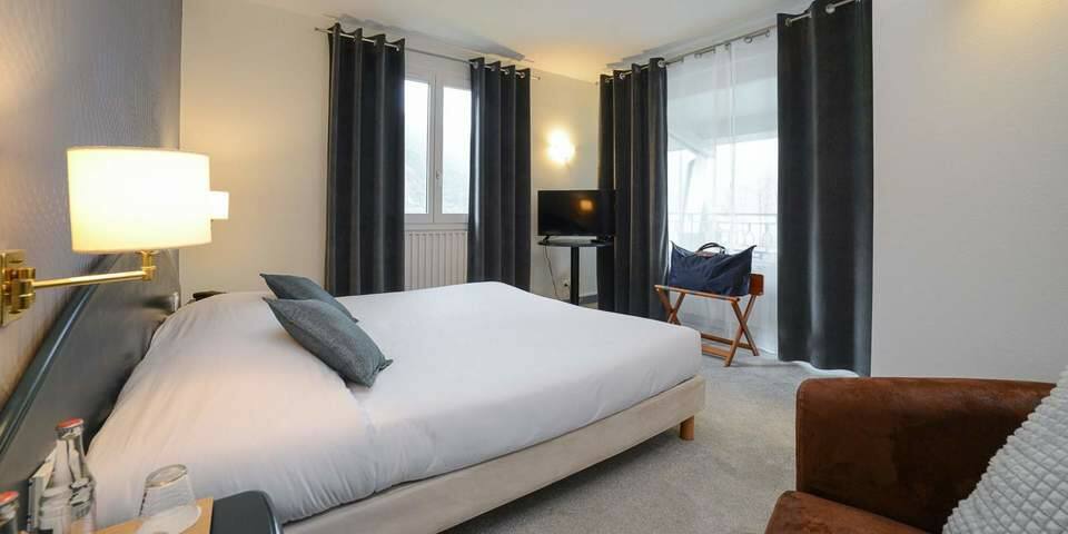 Hôtel Novalaise Plage - Restaurant Les Roselières - chambre