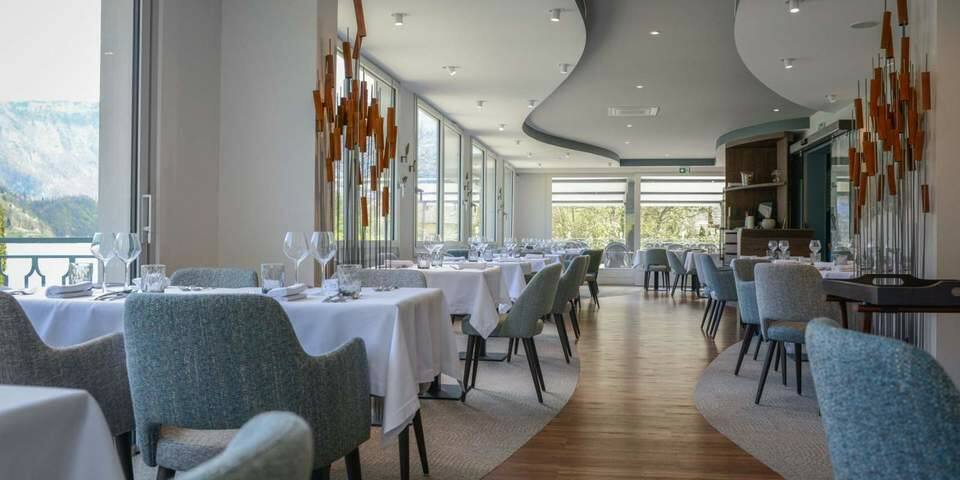 Hôtel Novalaise Plage - Restaurant Les Roselières - restaurant