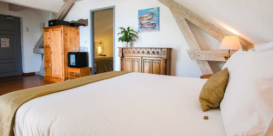 Hôtel- Restaurant La Riviera Victoria - chambre