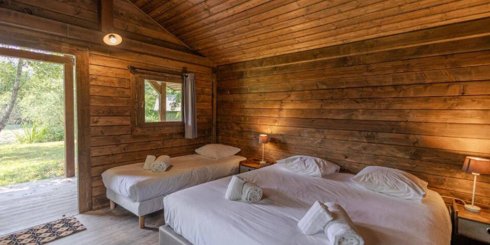 Hôtel Restaurant Les Lodges du Lac - chambre