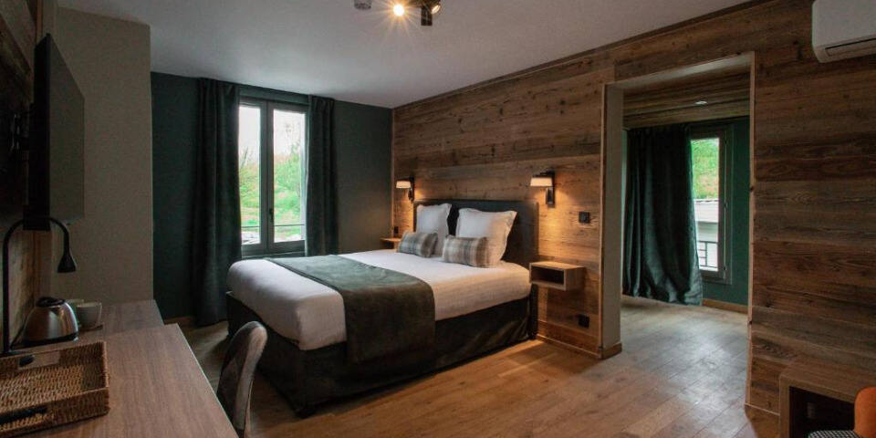 Hôtel Restaurant Les Lodges du Lac - chambre
