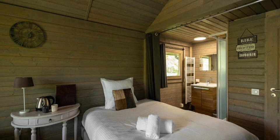 Hôtel Restaurant Les Lodges du Lac - chambre