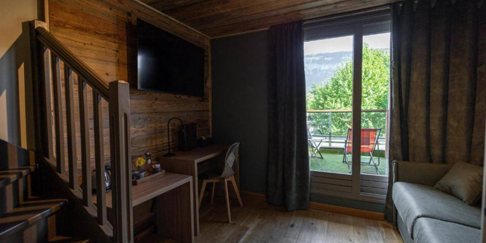 Hôtel Restaurant Les Lodges du Lac - chambre