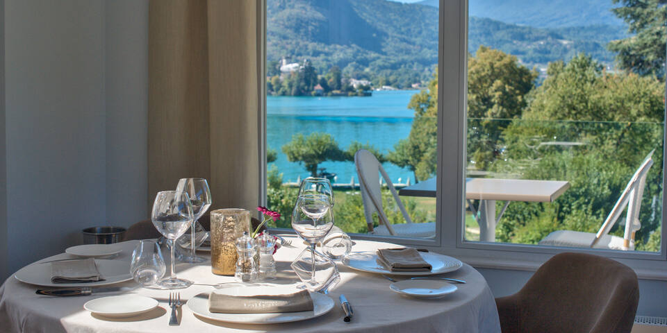 Hôtel Spa Beau Site Talloires - restaurant