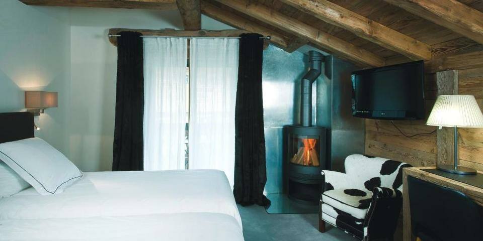 Hôtel The Originals La Marmotte - La Tapiaz & SPA - chambre