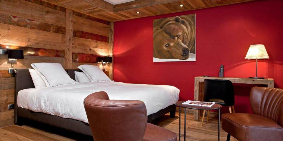 Hôtel The Originals La Marmotte - La Tapiaz & SPA - chambre