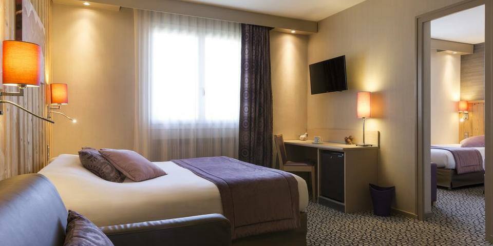 Hotel The Originals Rey du Mont Sion Saint-Julien-en-Genevois Sud - chambre
