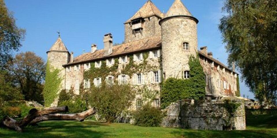 Hôtellerie du Château de Coudrée — facade