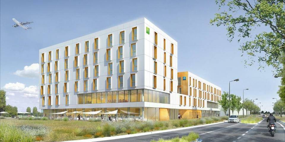 Ibis budget Montpellier Aéroport Parc Des Expos — facade