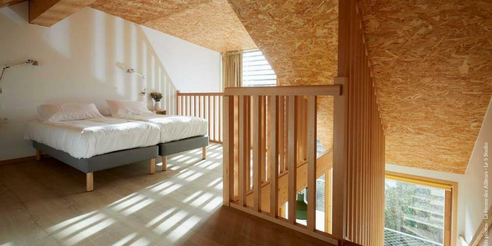 La Ferme des Ailleurs — chambre
