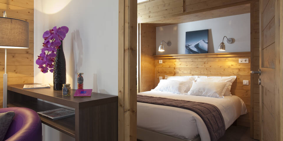 Le Chalet du Mont Vallon Spa Resort - chambre