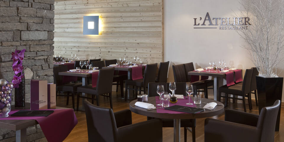 Le Chalet du Mont Vallon Spa Resort - restaurant