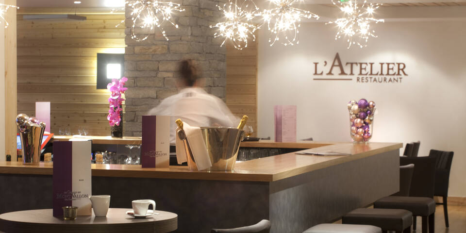 Le Chalet du Mont Vallon Spa Resort - restaurant