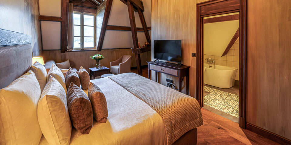Le Château de Tresserve - chambre