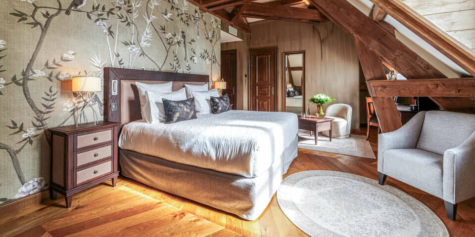 Le Château de Tresserve - chambre