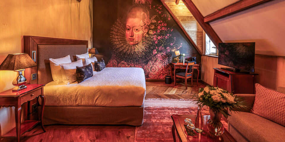 Le Château de Tresserve - chambre