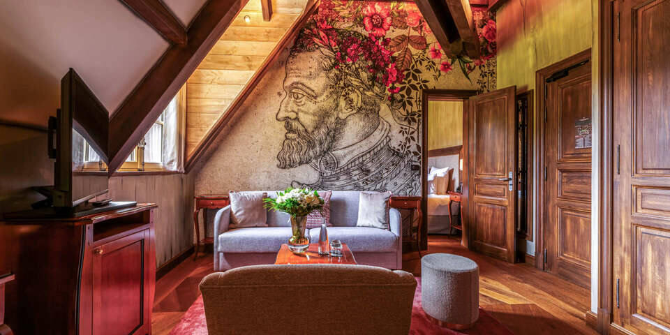 Le Château de Tresserve - chambre