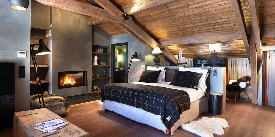 Le M de Megève - chambre