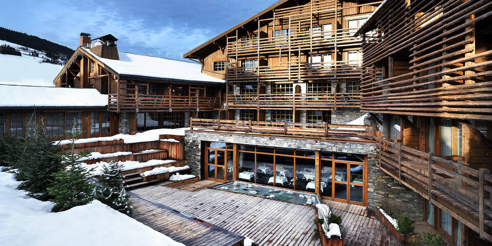 Le M de Megève - facade