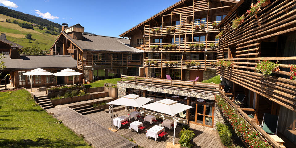 Le M de Megève - facade