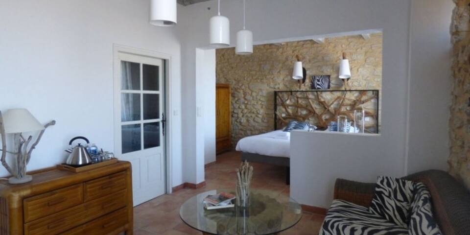 Le mas d'Asvin — chambre