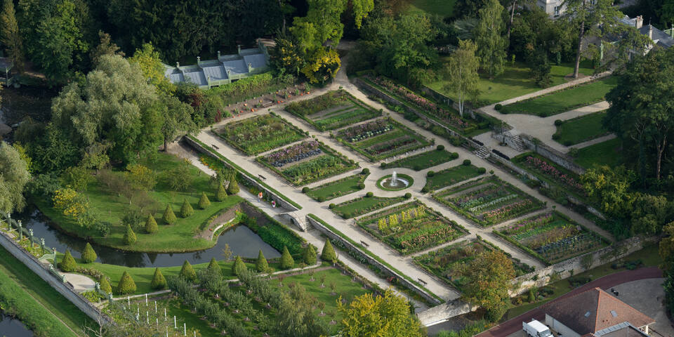 Le Potager des Princes - Parc de la Faisanderie - facade