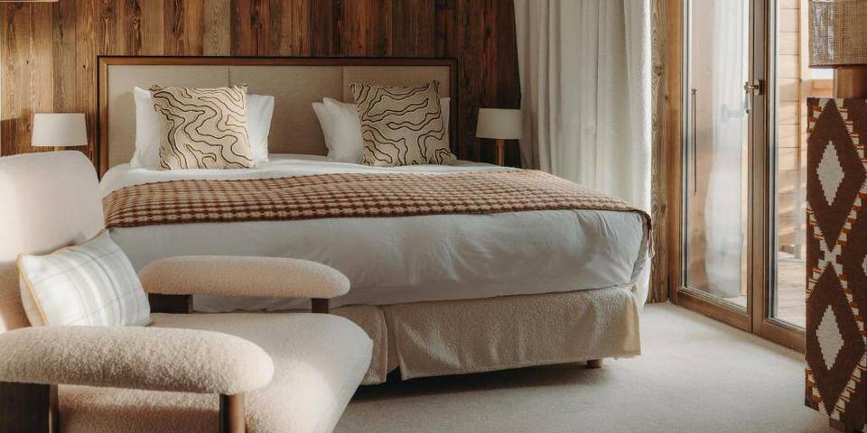 Le Refuge Chez La Tante - Mont d'Arbois - chambre