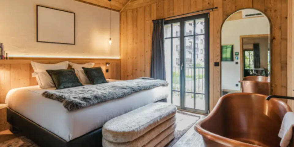 L'Ecrin de Megève - chambre